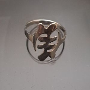 Handmade Adinkra Gye Nyame Ring